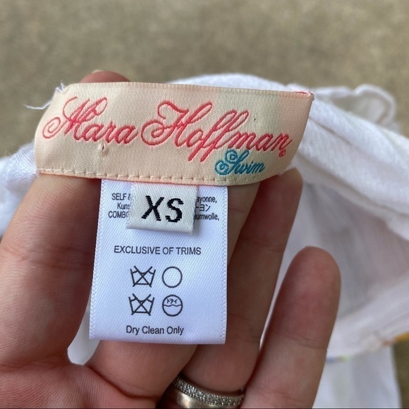 Mara Hoffman Embroidered Strapless Maxi Dress in White - Picture 6 of 11